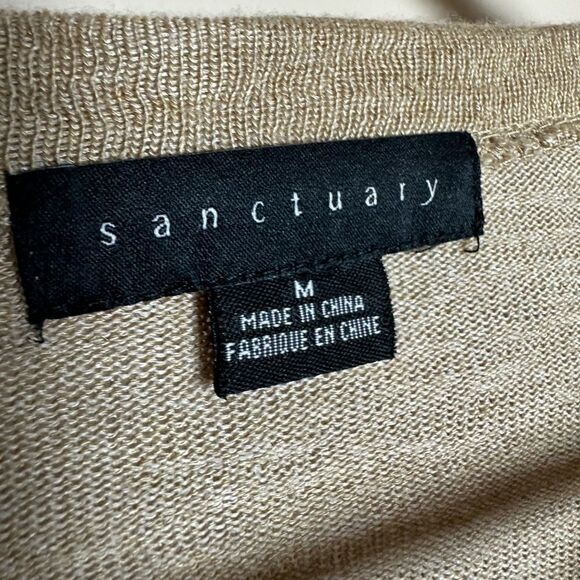 CLEARANCE! Tan Sanctuary Crewneck Sweater Size M EUC - Picture 5 of 5